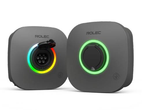 شاحن سيارات كهربائية ذكي Rolec EVO (2) شاحن سيارات كهربائية ذكي Rolec EVO 2