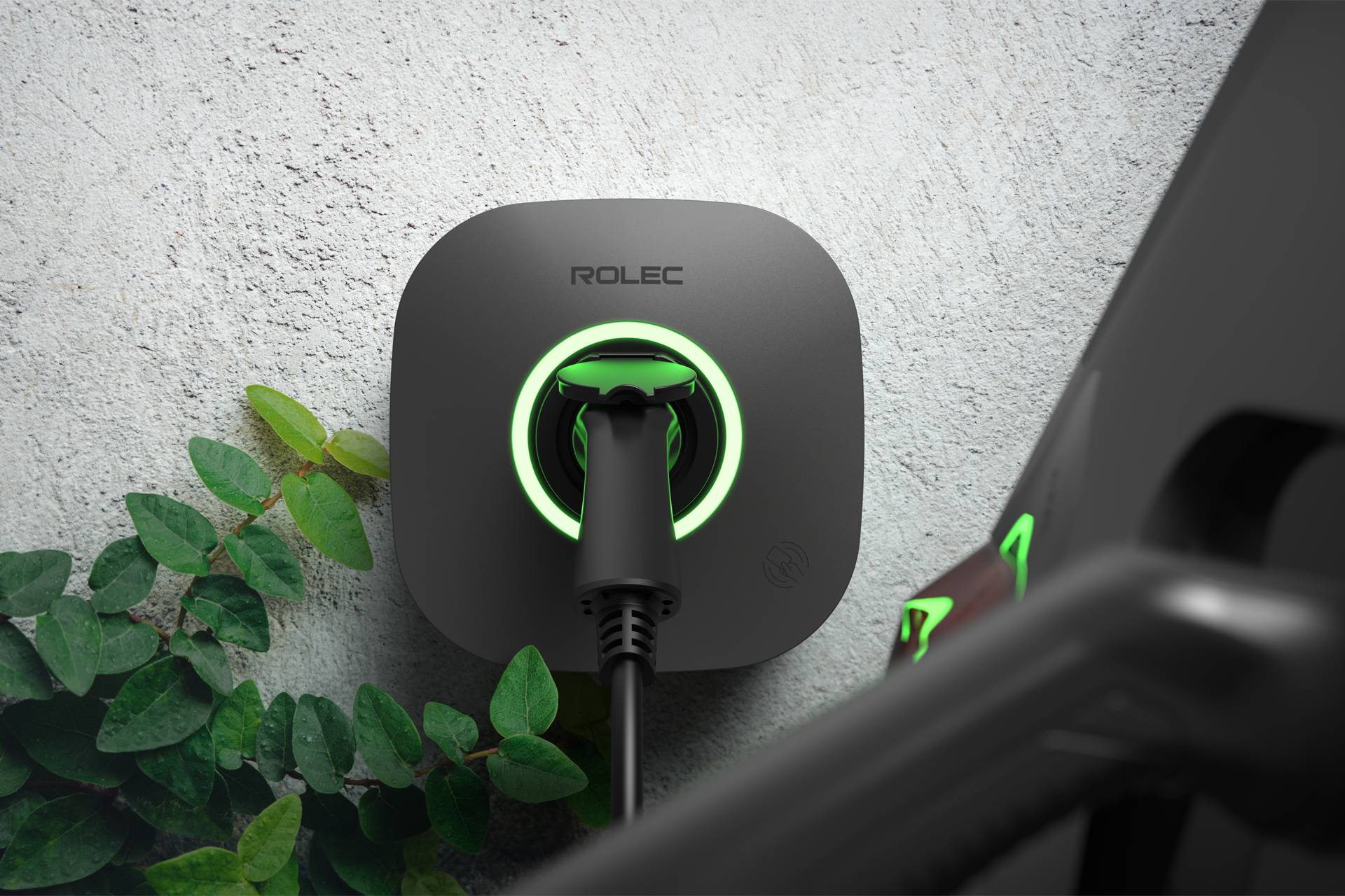 شاحن سيارات كهربائية ذكي Rolec EVO (6) شاحن سيارات كهربائية ذكي Rolec EVO